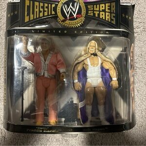 WWE Classic Superstars Hulk Hogan vs Freddie Blassie Limited Edition Figure New